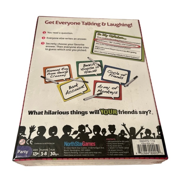 Say Anything Game New In Box - Picture 3 of 3